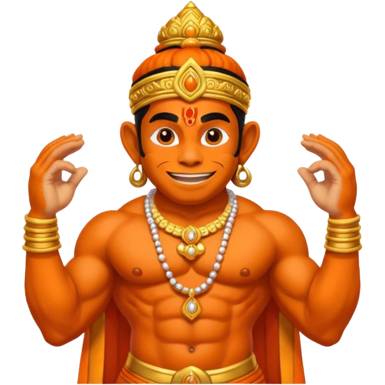 create lord hanuman ji emoji emoji
