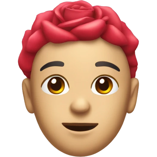 rose toy emoji