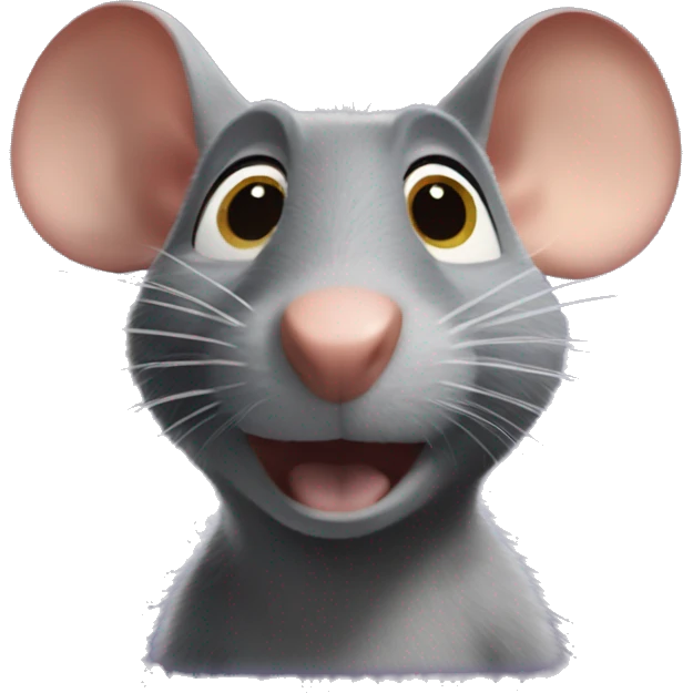 remy the rat from ratatouille  emoji