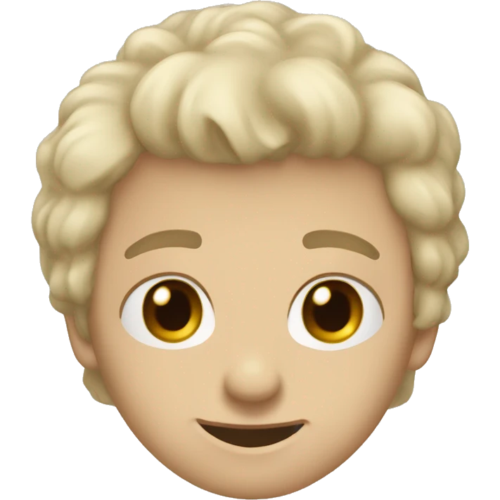 Алабай белый с бежевыми пятнами  emoji