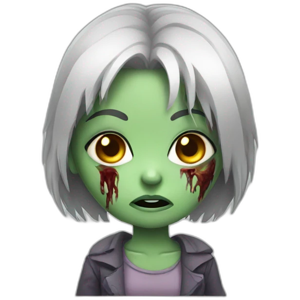 Zombie Girl emoji