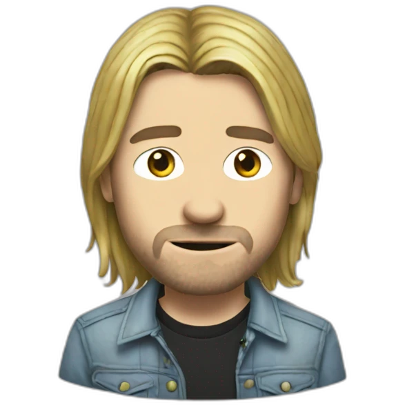 Kurt Cobain  emoji