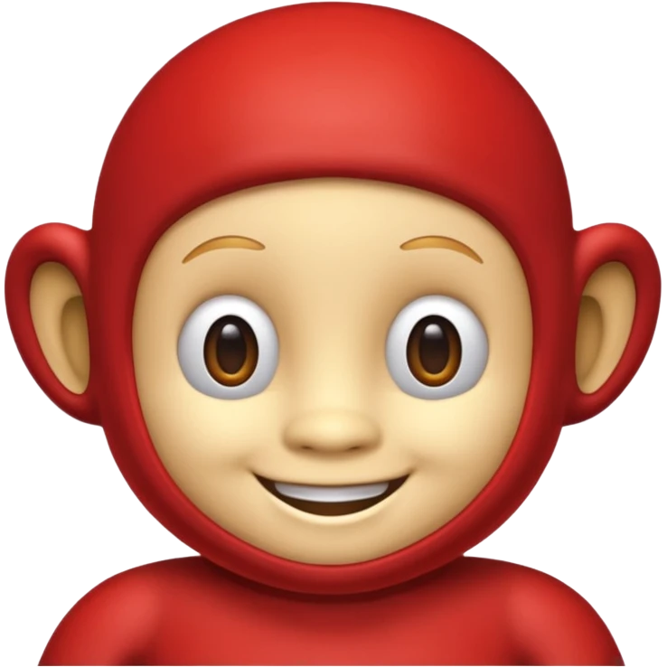teletubby red emoji