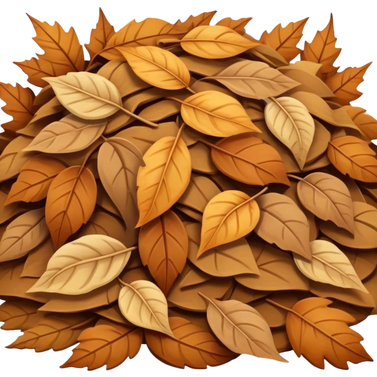pile of Dry Leaves emoji