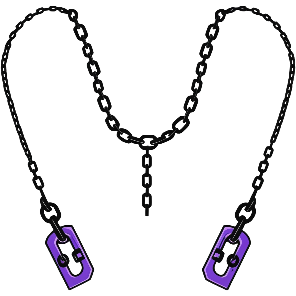 couple connected by a chain emoji