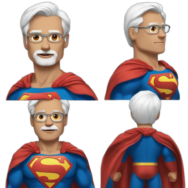 Modi superman emoji