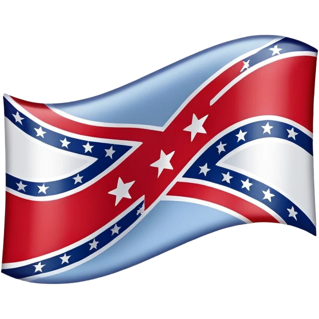 Confederate flag emoji