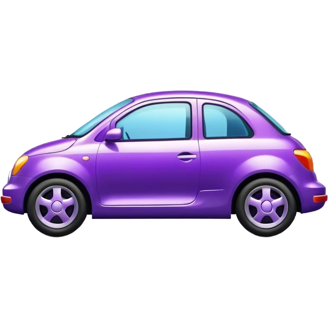 violet 🚗 emoji