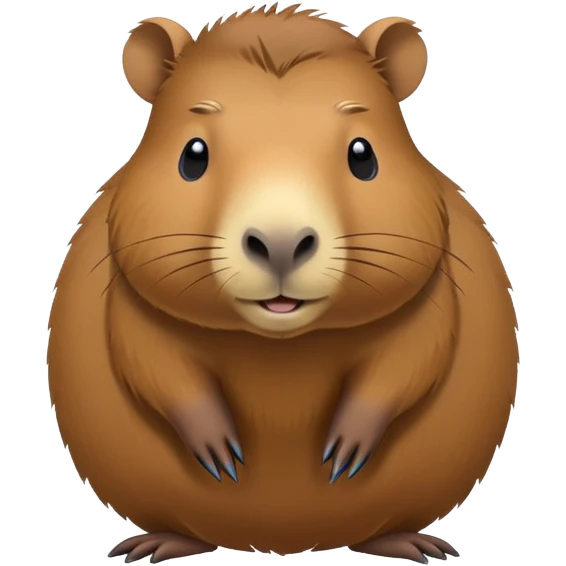 Fat ass capybara  emoji