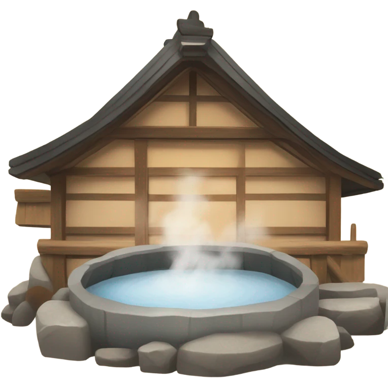 japan hot spring emoji