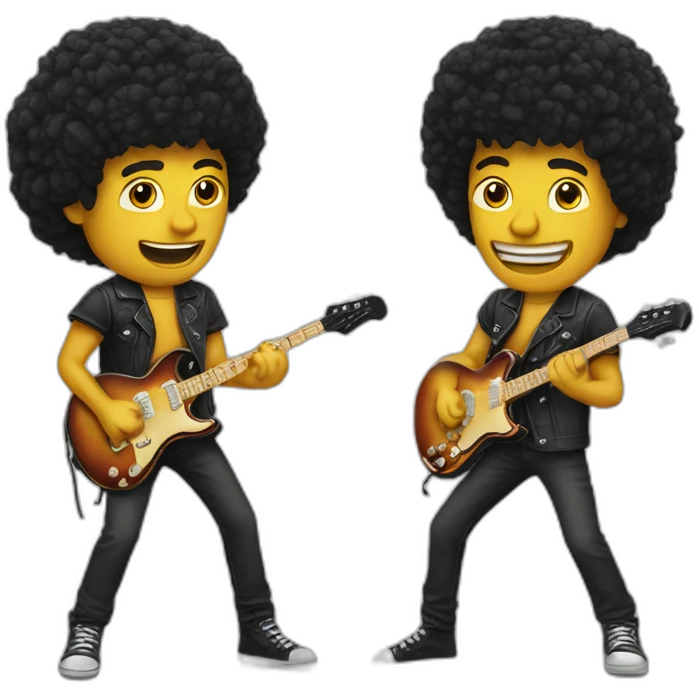 Rock’n’roll emoji