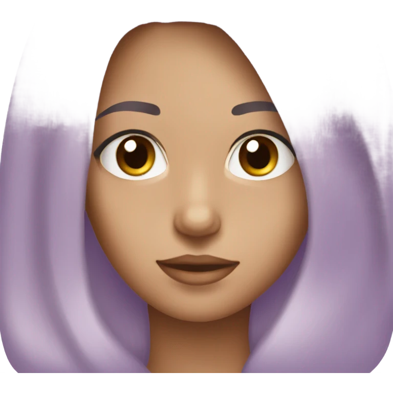 pastel purple shampoo emoji