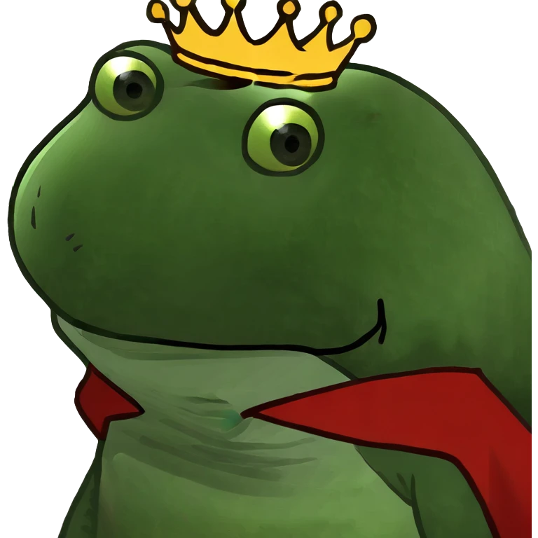 Frog kisses  emoji