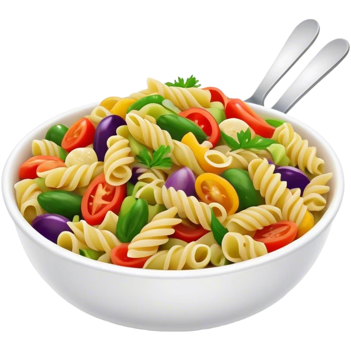 Pasta salad emoji