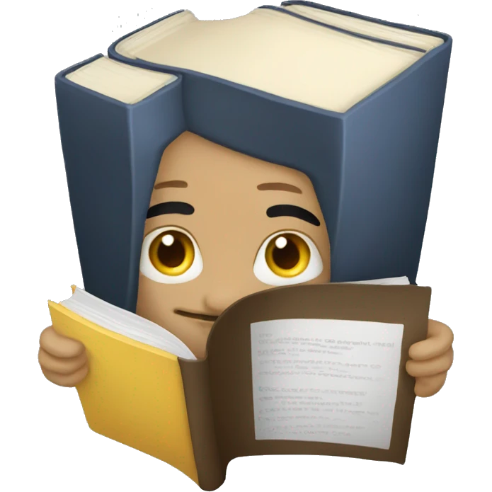 Pc in book emoji