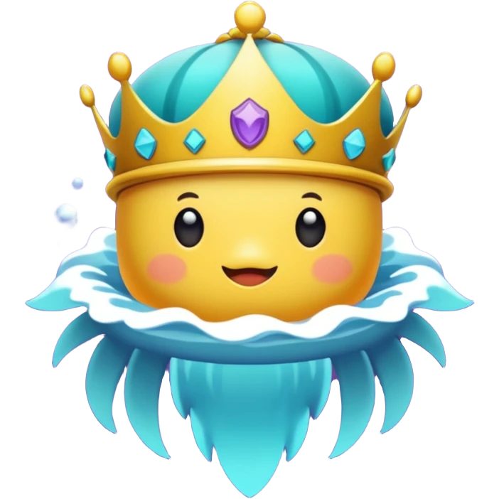 Emblema de sub para Twitch que sea una corona chula para recibirla a los 4 meses emoji