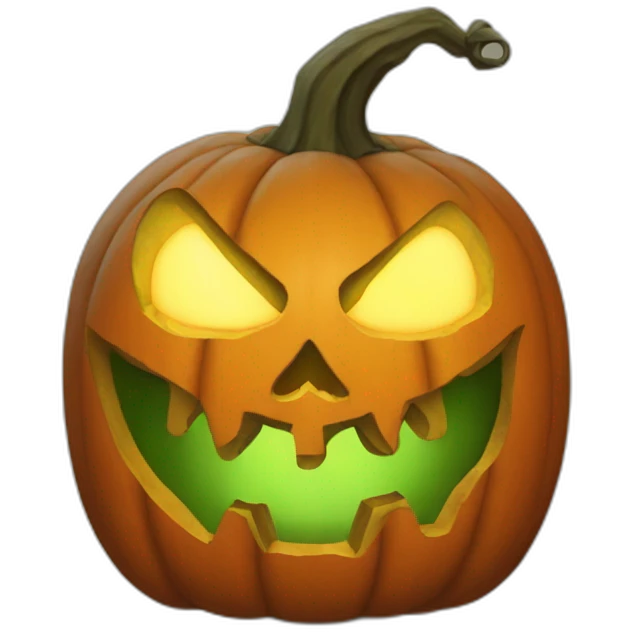 Spooky Pumpkin emoji