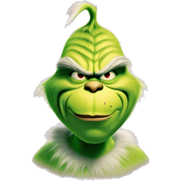 The grinch emoji