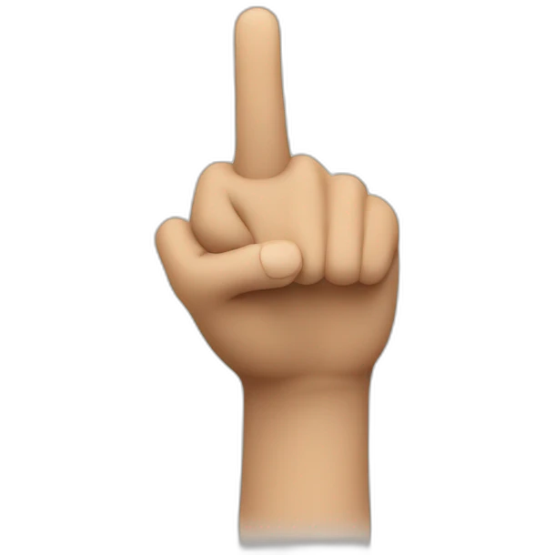 Pointing right direction with finger emoji