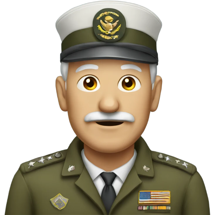 old man military emoji