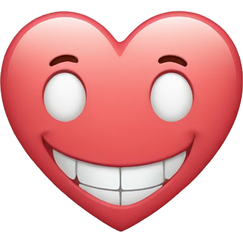 Heart smile  emoji