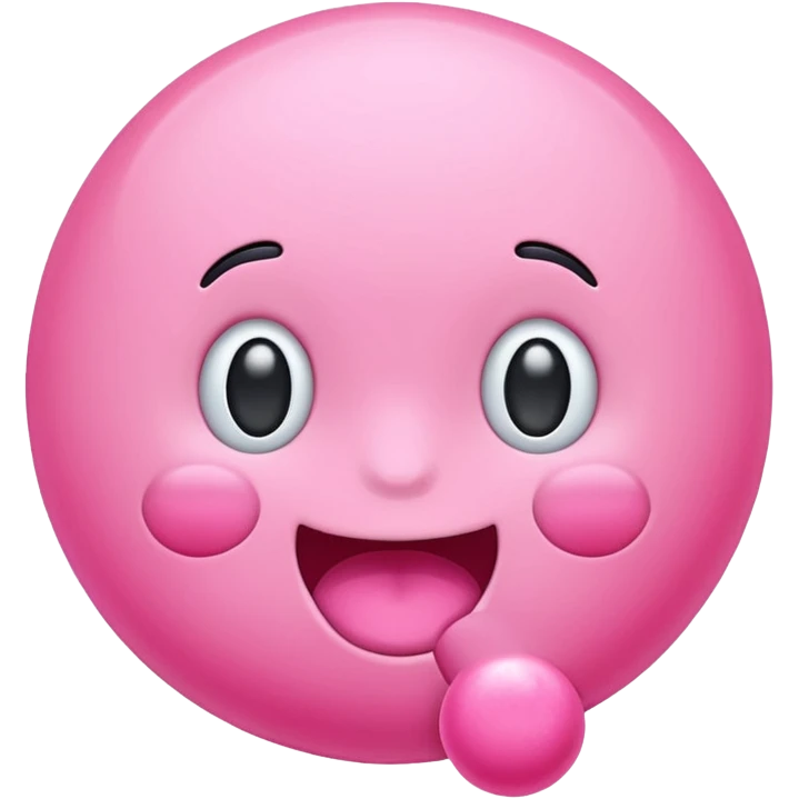 Pink emoji