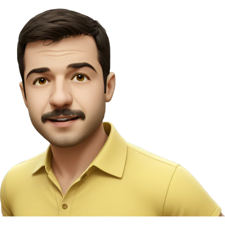 boy in yellow shirt outdoors emoji