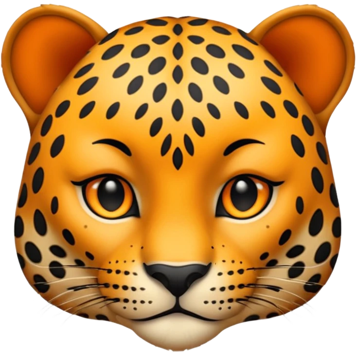 Leopard face 🐆  emoji