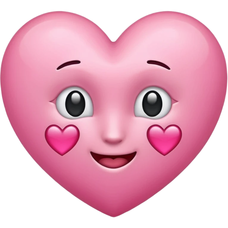 Herz Emoji rosa emoji