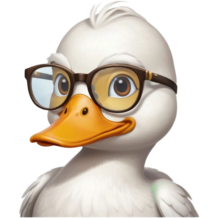 pato omnisciente emoji
