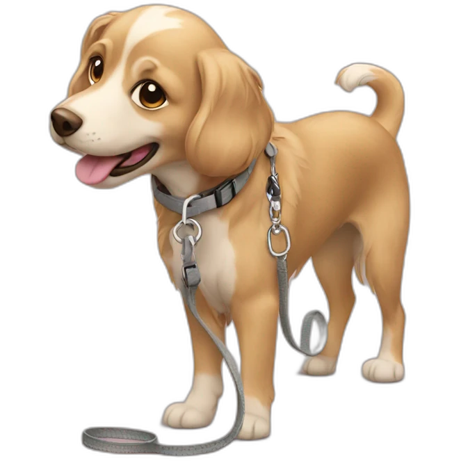 leash emoji