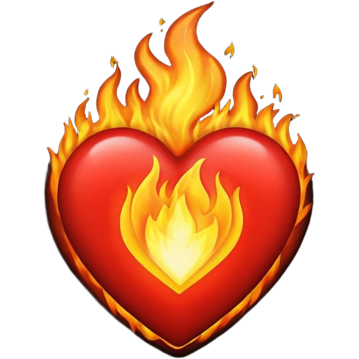 ❤️‍🔥⚫ emoji