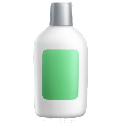 a bottle of shampoo emoji