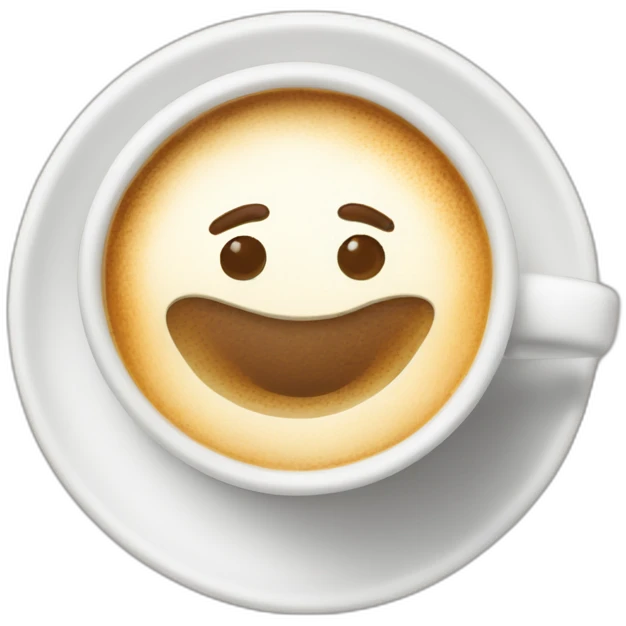 Flat white emoji