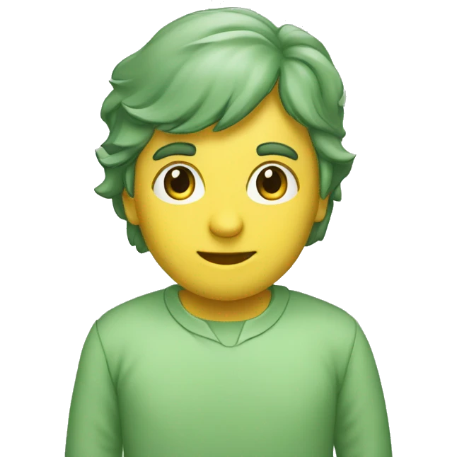 sage green notebook emoji
