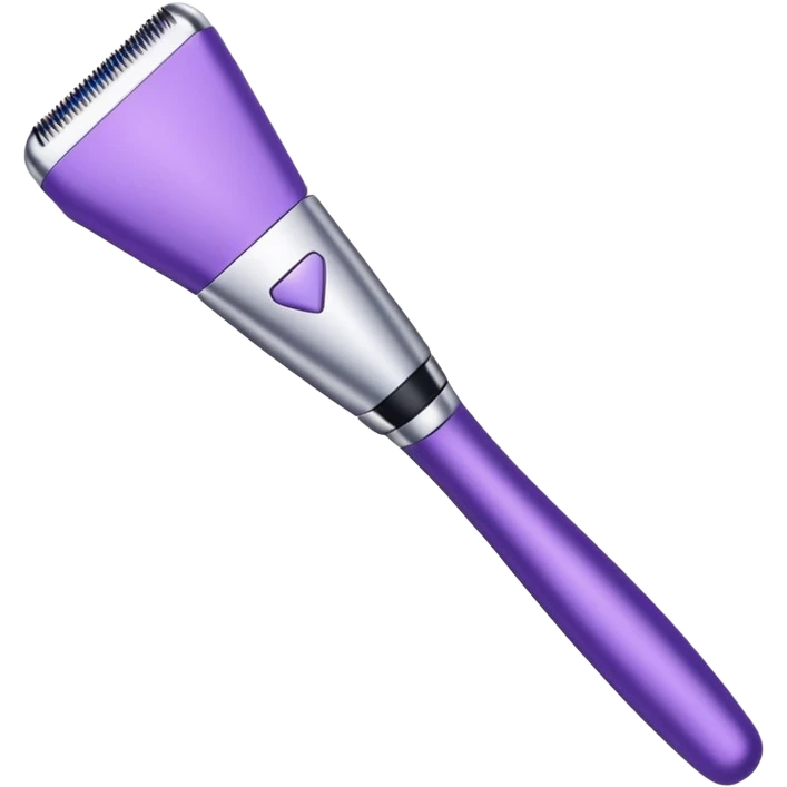 beauty tool purple emoji