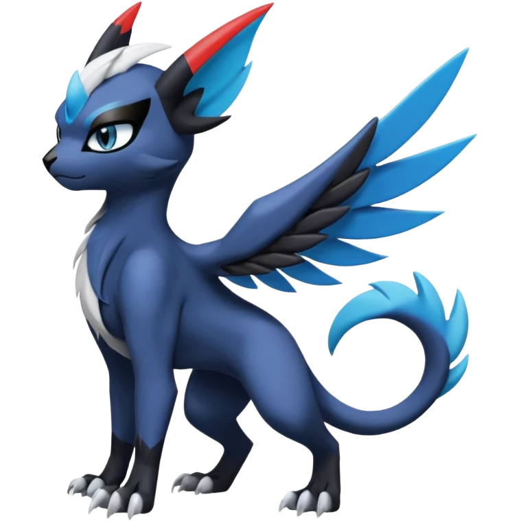 Luxray-Absol-Noivern-Dewott-fusion emoji
