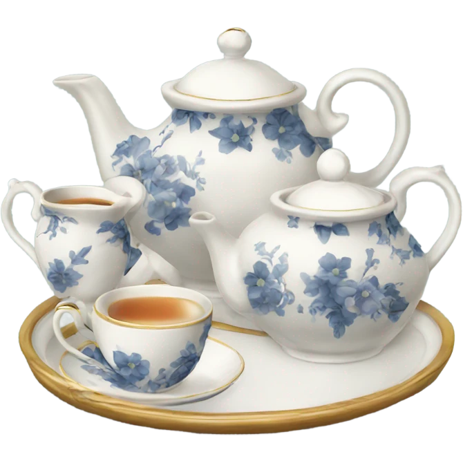 english tea set emoji