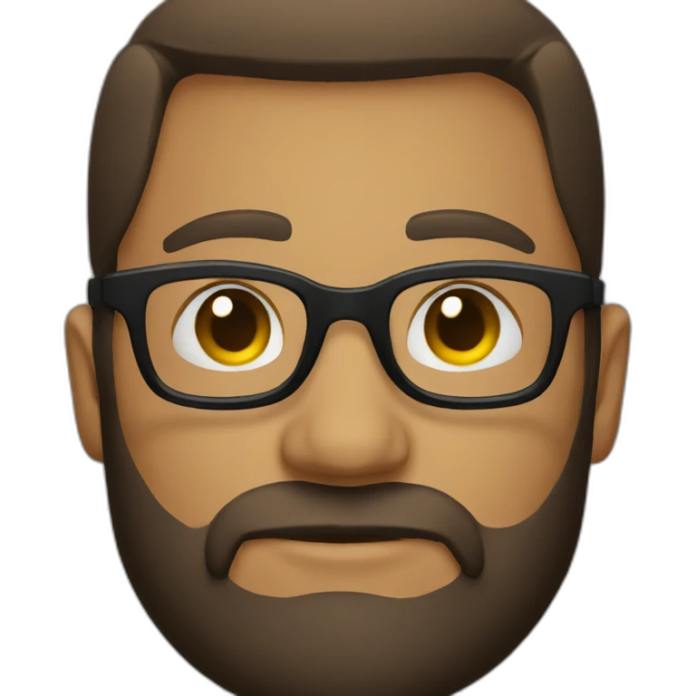 black-bold-glasses emoji