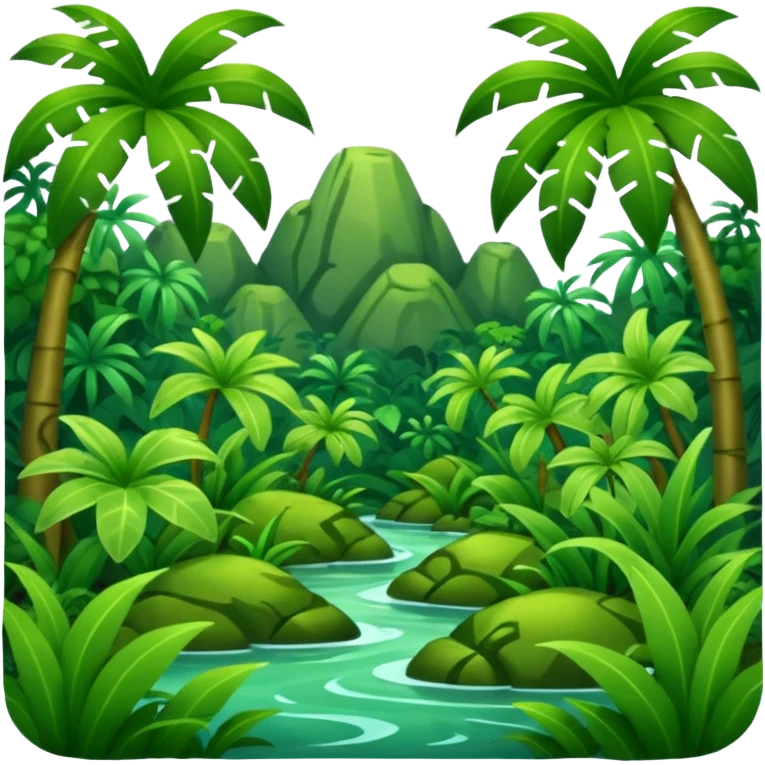 jungle emoji