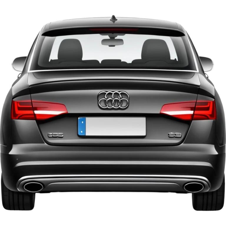 Plakasiz audi a6 arkasi emoji