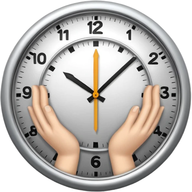 Clock it emoji