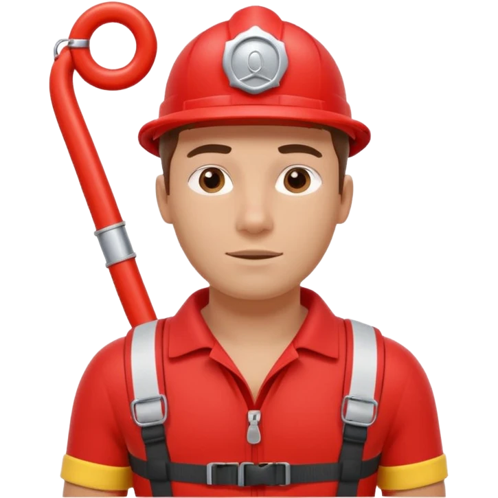 lifeguard portrait, head and shoulders only, wearing red lifeguard uniform, rescue whistle and buoy strap visible, confident alert expression, beach safety vibe, 3D cartoon, mobile game icon style, clean background, no text, no watermark
 emoji