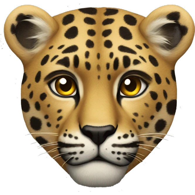 corazon de leopardo emoji