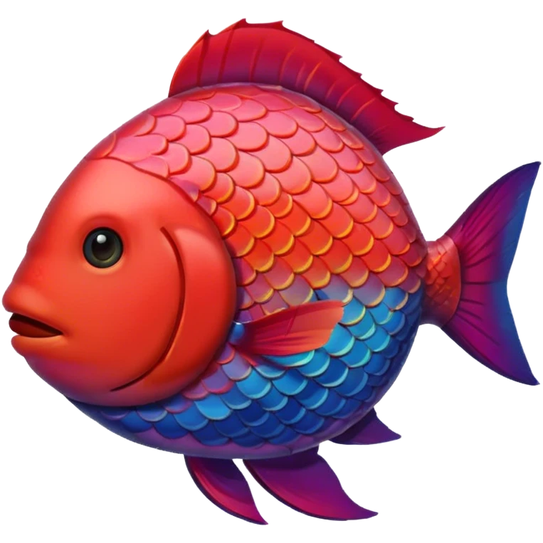 Fish with heart  emoji