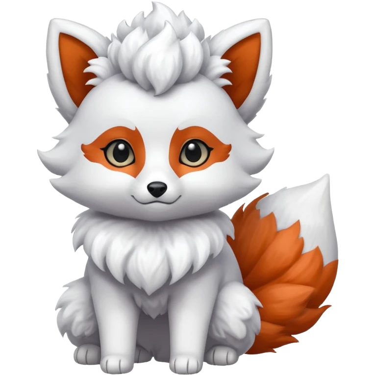 Alolan vulpix (all white) emoji