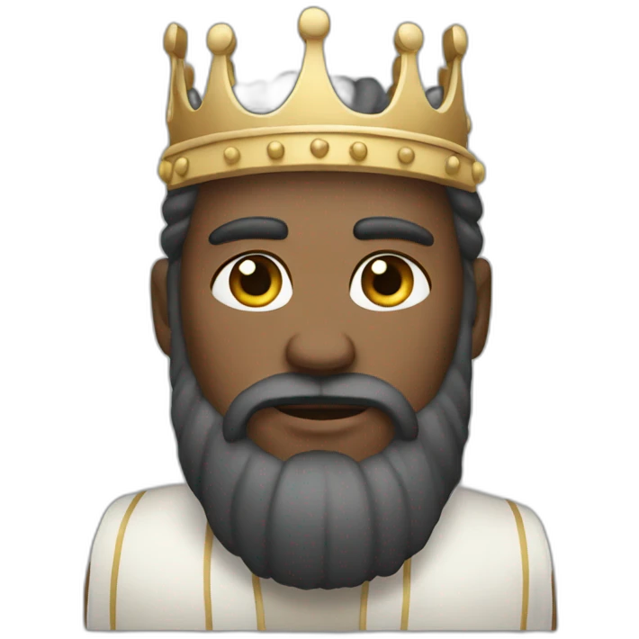 white king emoji