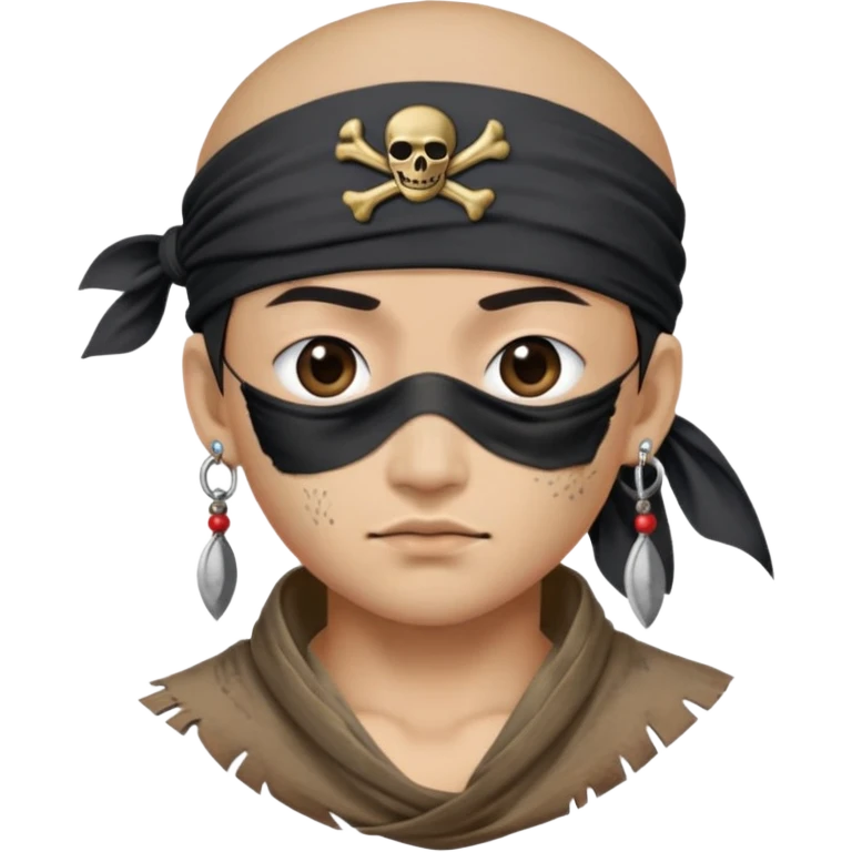 Asian pirate emoji