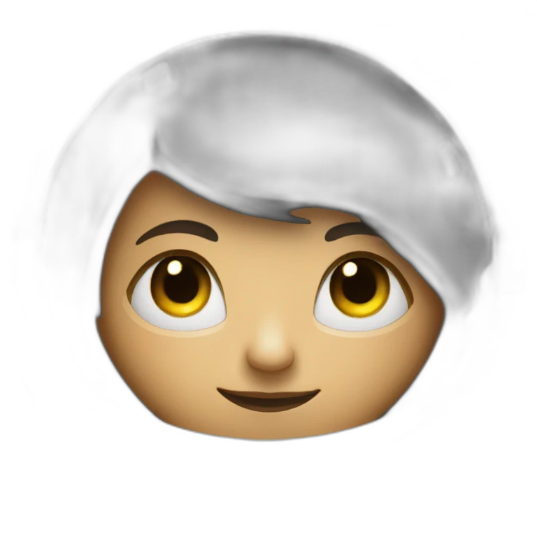 Me in a spaceship emoji