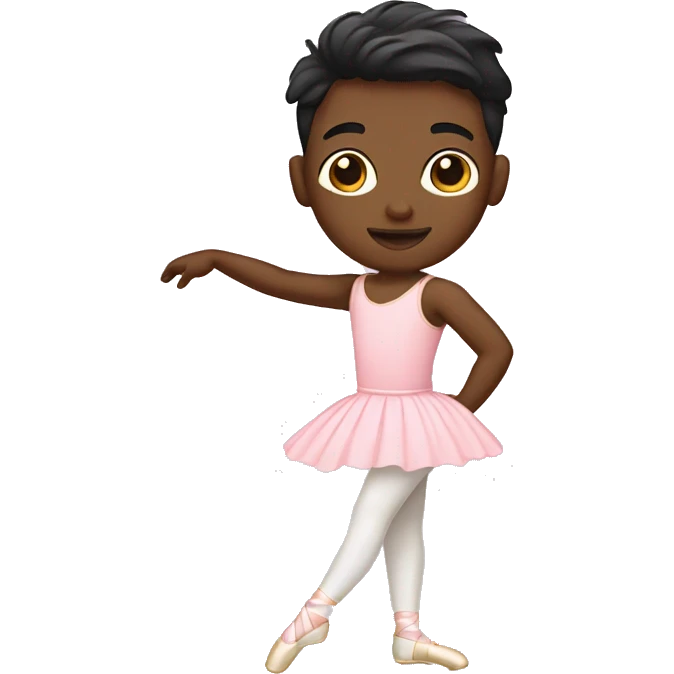 Ballerina boy emoji